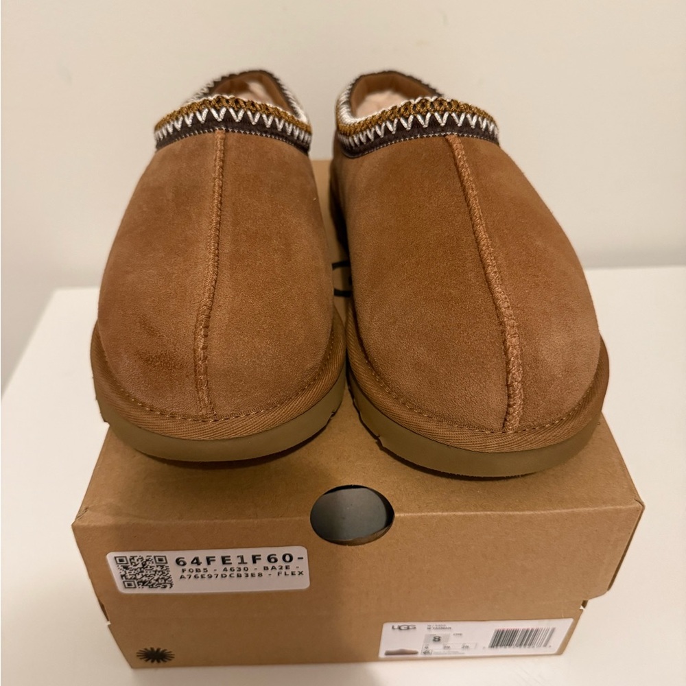 UGG Tasman Tan Suede Slip-On Shoes Never Been Worn